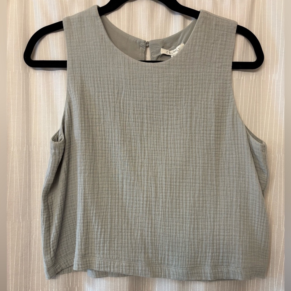 Z Supply size M. Colour - Pale jade.